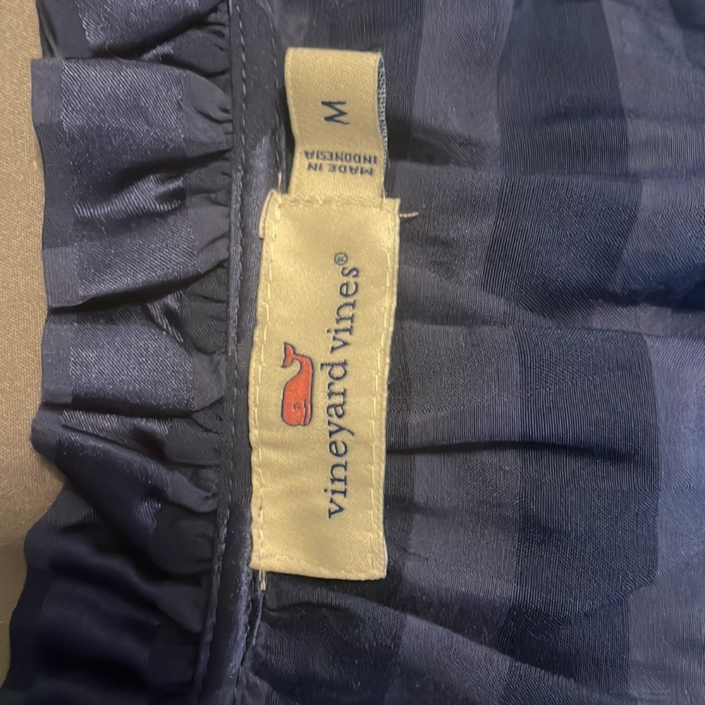 Women’s Navy Blue Vineyard Vines Top - Picture 5 of 7